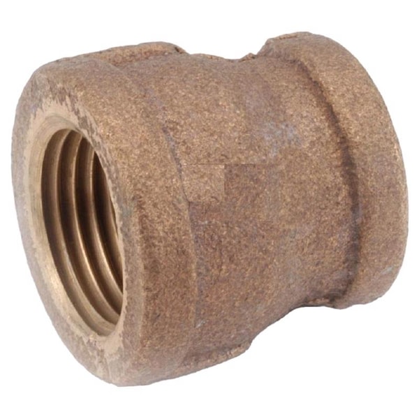 Anderson Metals 3/4 in. FIP in. X 1/2 in. D FIP Brass Reducing Coupling 738119-1208AH - main